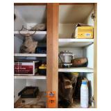 Contents of cupboard