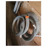 Coils of steel wire galvanized