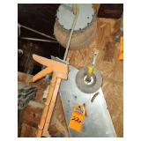 Caulk gun and other miscellaneous items