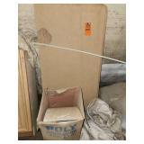 Particle board and aluminum trim coil