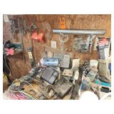 Contents of wall and table