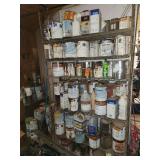 Whole shelf of stain, shelves included