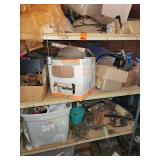 Contents of shelf