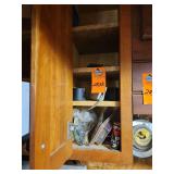 Contents of cabinet Cabinet listed separately