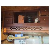 Cabinet with contents