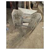 Heavy-duty metal bracket or mounting fixture
