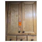 Contents of cupboard and 3 drawers