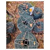 6 rolls barbed wire