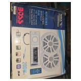 Boss marine speakers with remote. NO receiver
