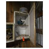 Cabinet and contents