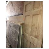 Scrap wood and vintage door