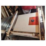 Delta table saw with a router table