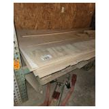 Partial board and ply wood