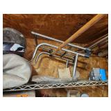Contents of shelving unit only shelving unit auction separately
