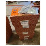 5 boxes of hinges new