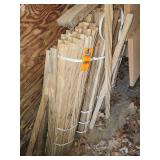 Wood stakes