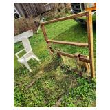 Point or skid-steer bale spear / bale fork attachment