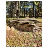 Reclaimed wood boards