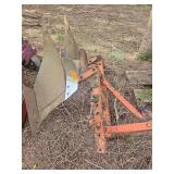 Allis-Chalmers moldboard plow frame equipped with a snap-coupler hitch