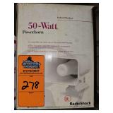 RadioShack 50-watt inddor/outdoor power horn