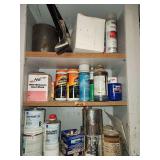 Contents of cupboard