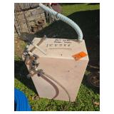 Camper fresh water tank