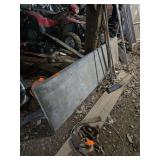 Metal table top