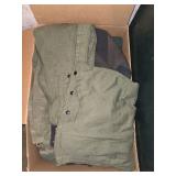 Hunting/outdoor clothes. Various sizes