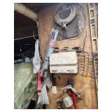 Contents of wall . Crimper and other items