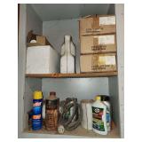 Contents of cupboard