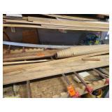 Wood and paper on top of clamping table  Clamping table NOT included