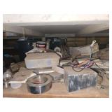 Various items and metals of raw material