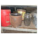 Various items and metals of raw material