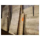 Glued wood panels