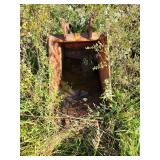 24" claw tooth excavator bucket