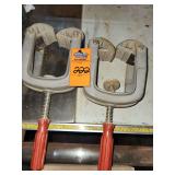 Specialized woodworking edge clamps