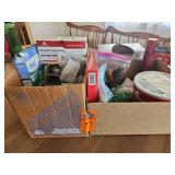 Light bulbs, face masks, matches, flashlight
