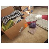 Table cloths, place mats, wash cloths