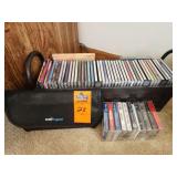 CDs and cassette tapes