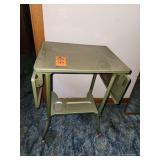 Vintage small metal table