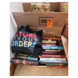 Blank greeting cards and books