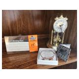 Clock, bracelet, and other miscellaneous items