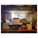 Contents of top shelf