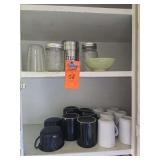 Contents of RIGHT side of cupboard ONLY