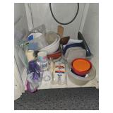 Contents of cupboard