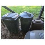 Trash cans