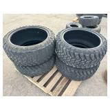 (4) 33x12.50R22LT Atturo Trail Blade Tires