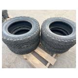 (4) BF Goodrich LT265/65R18 Tires