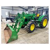 John Deere 6220 MFWD Tractor w/ 640 Loader