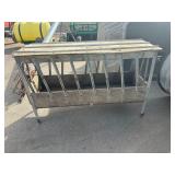 69' Covered Feed Bunk